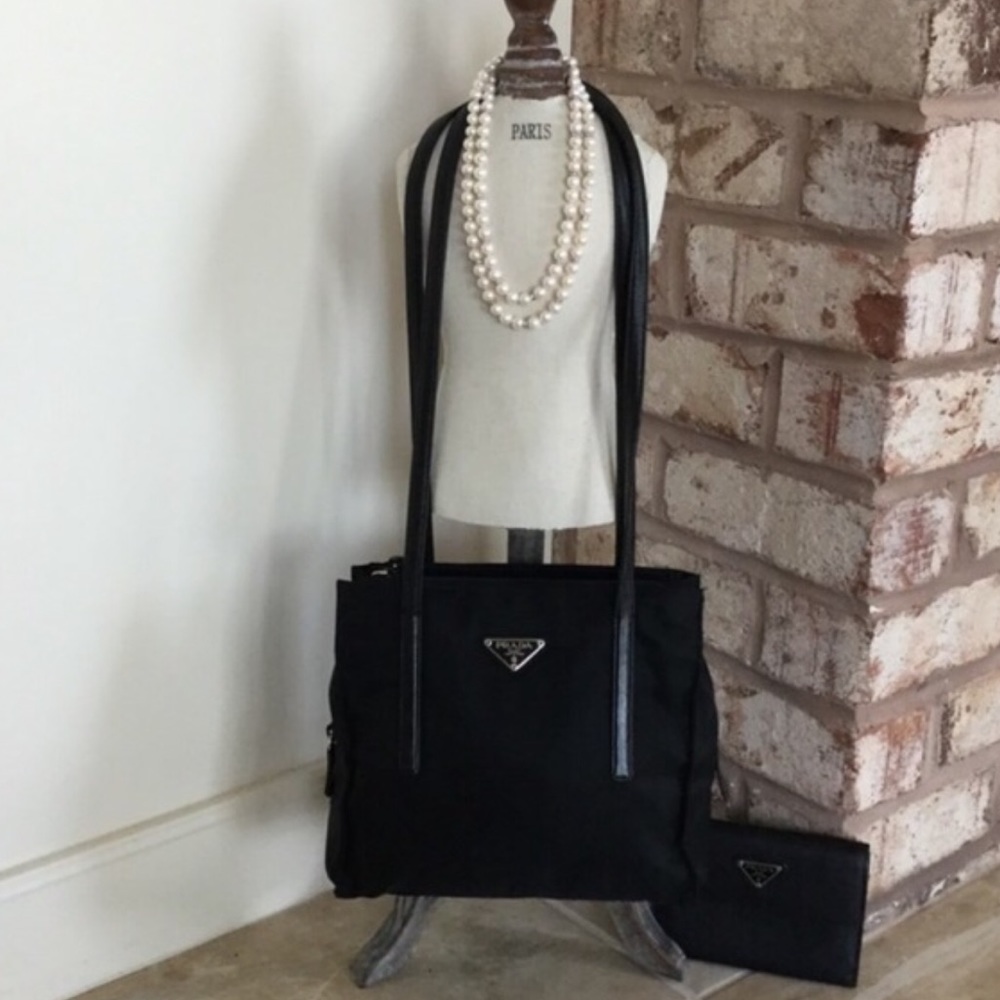 authentic prada nylon bag